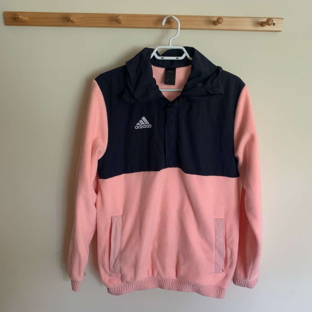 Adidas Men's Hybrid Sweatshirt Hoodie Pullover S